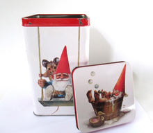 Gnome storage tin, David the gnome, Rien poortvliet