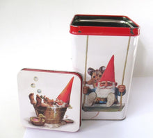 Gnome storage tin, David the gnome, Rien poortvliet