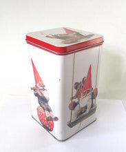 Gnome storage tin, David the gnome, Rien poortvliet
