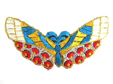 UpperDutch:,Butterfly applique 1930s Embroidery Vintage Patch Sewing Supply Crazy quilt.
