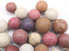 Set of 30 Antique Clay Marbles
