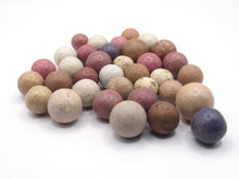 Set of 30 Antique Clay Marbles