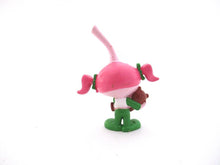 UpperDutch:Figurine,Snork Figurine Casey with teddybear, Schleich West-Germany The Snorks, Pvc figurine 1980's.