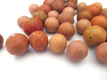 Set of 30 Antique Clay Marbles