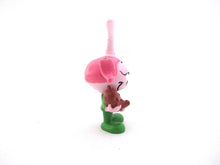 UpperDutch:Figurine,Snork Figurine Casey with teddybear, Schleich West-Germany The Snorks, Pvc figurine 1980's.