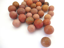 Set of 30 Antique Clay Marbles