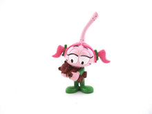 UpperDutch:Figurine,Snork Figurine Casey with teddybear, Schleich West-Germany The Snorks, Pvc figurine 1980's.