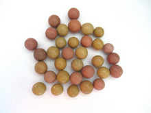Set of 30 Antique Clay Marbles
