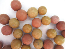 Set of 30 Antique Clay Marbles
