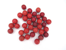 Antique Red Clay Marbles set of 30