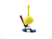 UpperDutch:Figurine,Snork Allstar Baseball, Schleich West-Germany The Snorks, Pvc figurine 1980's.
