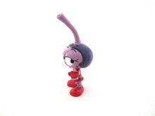 UpperDutch:Figurine,Snork Daffney with shell, Schleich West-Germany The Snorks, Pvc figurine 1980's.