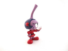 UpperDutch:Figurine,Snork Daffney with shell, Schleich West-Germany The Snorks, Pvc figurine 1980's.