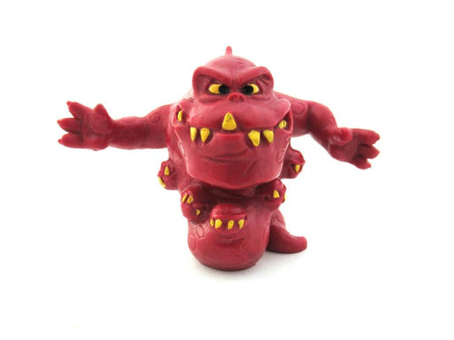 UpperDutch:Figurine,Snorkeater, Snork Eater, Schleich West-Germany The Snorks, Monster, Pvc figurine 1980's.