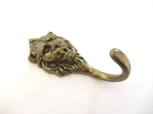 UpperDutch:Wall hook,Lion Head Coat Hook, Solid Brass Lion Head Wall hook, Kitchen hook,Towel hook.