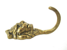 UpperDutch:Wall hook,Lion Head Coat Hook, Solid Brass Lion Head Wall hook, Kitchen hook,Towel hook.