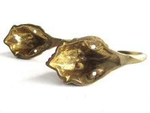 UpperDutch:,Set of 2 Solid Brass Lion Head Coat hooks Wall hooks.