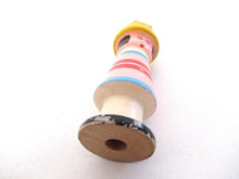 UpperDutch:Knitting doll,Knitting Nancy, Vintage Wooden Knitting Doll, French Knitting, Bobbin Doll, Sewing supply.