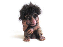 Nyform Troll 170 The Thinker handmade in Norway (Goblin, Gremlin, Hob, Imp, Gnome, Hobgoblin, Elf, Pixy)
