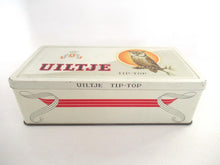 Uiltje Tip -Top - Owl tin. Collectible cigar tin. Holland 'La Bolsa' Tobacciana, storage