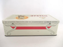 Uiltje Tip -Top - Owl tin. Collectible cigar tin. Holland 'La Bolsa' Tobacciana, storage