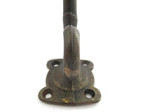 Set of 3 brass wall hooks, Coat hook, coat rack supply.