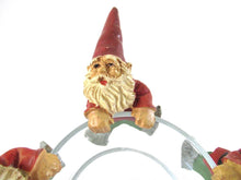 UpperDutch:Gnome,Set of 3 vintage Gnome Pot Hanger, Gnome figurine