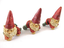 UpperDutch:Gnome,Set of 3 vintage Gnome Pot Hanger, Gnome figurine