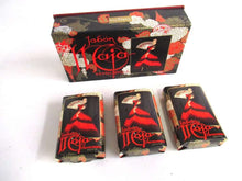 UpperDutch:,Maja Myrurgia giftbox with 3 Soap bars Collectible Vintage Soap Maja