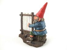 Gnome playing Harp, Classic Gnomes 'Cornelius' figurine after a design by Rien Poortvliet.