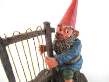 Gnome playing Harp, Classic Gnomes 'Cornelius' figurine after a design by Rien Poortvliet.