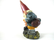 Gnome with shovel after a design by Rien Poortvliet, David the Gnome.