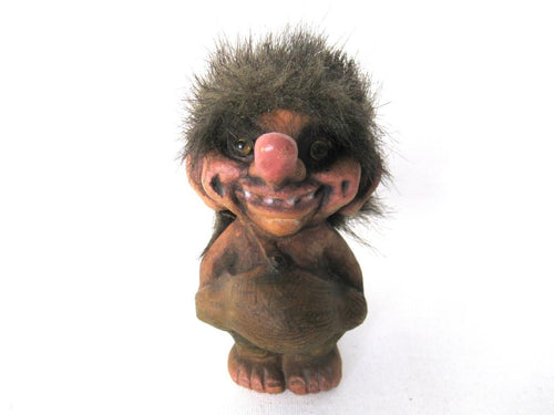 Small Nyform Troll number 18, Troll handmade in Norway (Goblin, Gremlin, Hob, Imp, Gnome, Hobgoblin, Elf, Pixy) #8A0G2CCK5