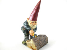 Rien Poortvliet Gnome after a design by Rien Poortvliet, David the Gnome, Lumberjack.