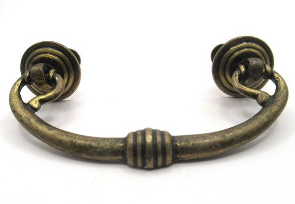 Vintage Brass Drawer Handle, Drawer Pull