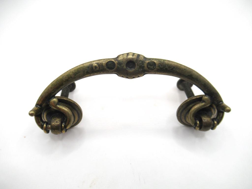 Vintage Brass Drawer Handle, Drawer Pull UpperDutch Vintage Brass Drawer Handle, Drawer Pull UpperDutch