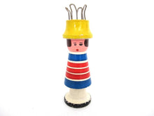 Knitting Nancy, Vintage Wooden Knitting Doll, French Knitting, Bobbin Doll, Sewing supply, french knitter.