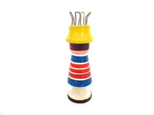 Knitting Nancy, Vintage Wooden Knitting Doll, French Knitting, Bobbin Doll, Sewing supply, french knitter.
