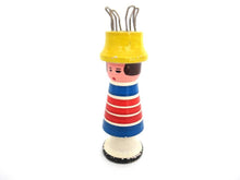 Knitting Nancy, Vintage Wooden Knitting Doll, French Knitting, Bobbin Doll, Sewing supply, french knitter.