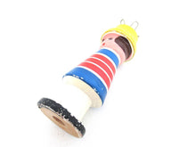 Knitting Nancy, Vintage Wooden Knitting Doll, French Knitting, Bobbin Doll, Sewing supply, french knitter.