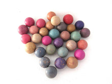Antique Clay Marbles, set of 30
