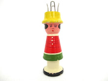 Copy of Knitting Nancy, Vintage Wooden Knitting Doll, French Knitting, Bobbin Doll, Sewing supply, french knitter.