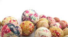 Marbles, Set of 20 Antique Speckled Clay Marbles.