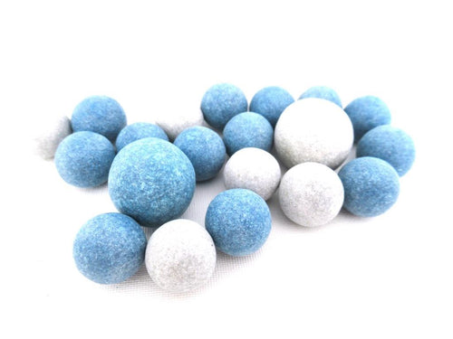 Marbles, Set of 20 Antique Clay Marbles.