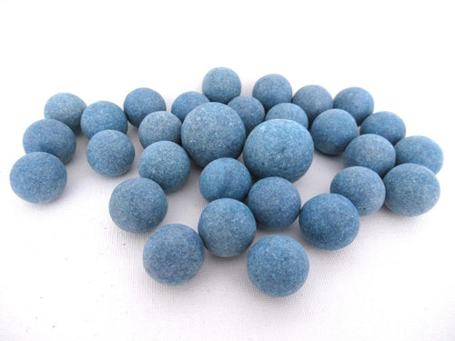 Marbles, Set of 30 Antique Clay Marbles.