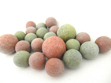 Antique Marbles, Set of 20 Antique Clay Marbles.