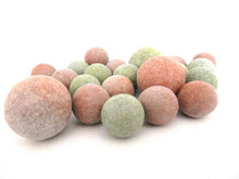 Antique Marbles, Set of 20 Antique Clay Marbles.