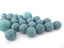 Marbles, Set of 25 Antique Clay Marbles.