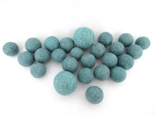 Marbles, Set of 25 Antique Clay Marbles.