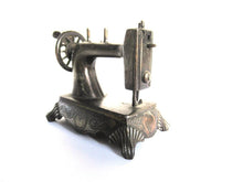 Vintage Sewing machine Pencil Sharpener, Dollhouse miniatures.